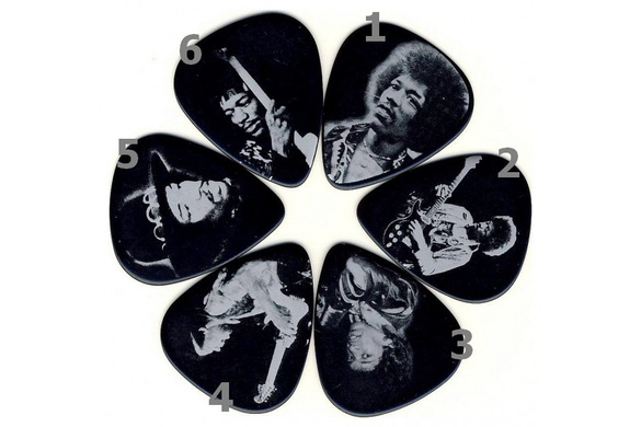DUNLOP zestaw kostek gitarowych Jimi Hendrix Portrait