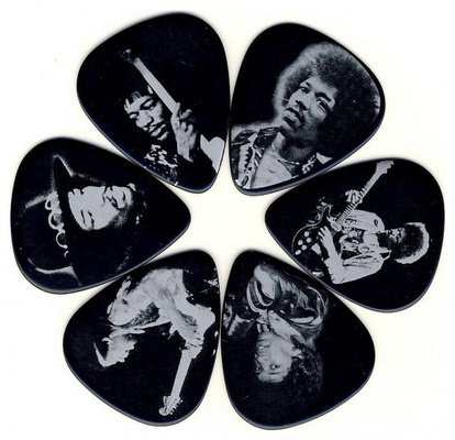 DUNLOP zestaw kostek gitarowych Jimi Hendrix Portrait